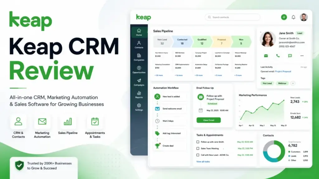 Keap CRM Review