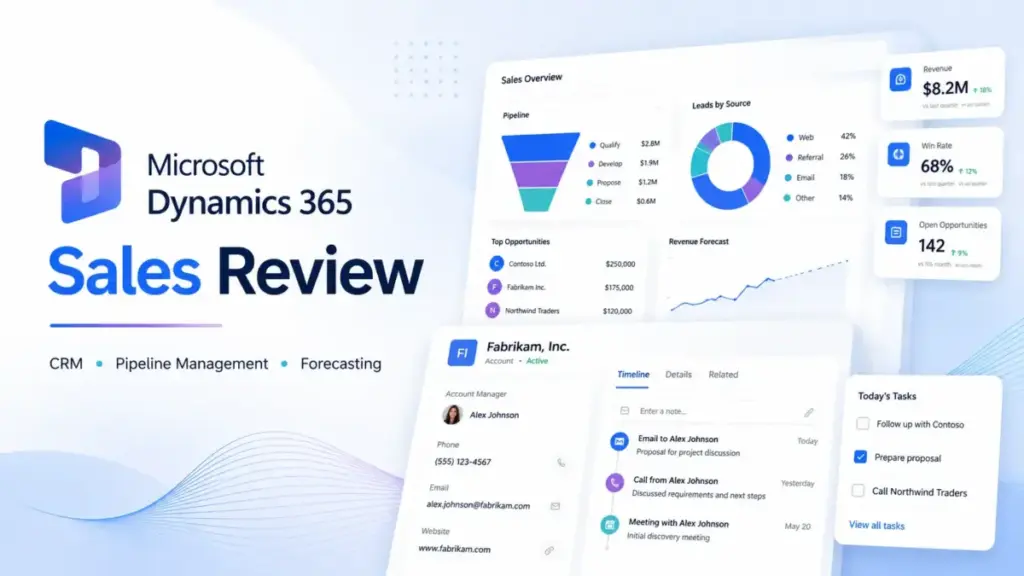 Microsoft Dynamics 365 Sales Review