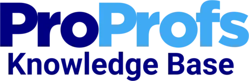ProProfs Knowledge Base Software