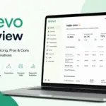 Brevo Review featured image showing email marketing, SMS marketing, automation, contacts CRM, and analytics dashboard