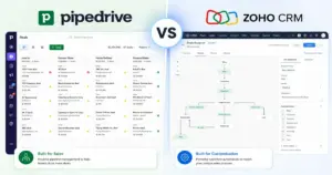 Pipedrive vs Zoho