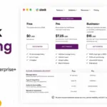 Slack Pricing featured image showing Free, Pro, Business+, and Enterprise+ plan comparison for 2026.