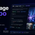 Featured image for Z-Image Turbo Review showing an AI model review interface, open-source image generation, Diffusers code, and fast inference visuals.