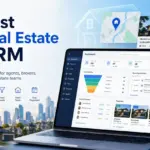 Best Real Estate CRM dashboard for agents, brokers, and real estate teams