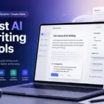 Best AI writing tools dashboard with AI writing assistant and content suggestions