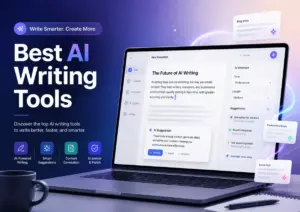 Best AI writing tools dashboard with AI writing assistant and content suggestions