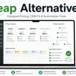 Featured image for Keap Alternatives showing CRM and marketing automation tools compared for 2026.