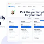 Calendly Pricing featured image showing the Calendly pricing page with Free, Standard, Teams, and Enterprise plans.