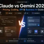 Claude vs Gemini 2026 comparison covering pricing, coding, API, and business AI features.