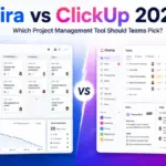 Jira vs ClickUp 2026 comparison featured image for project management teams