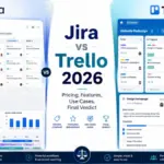Jira vs Trello 2026 comparison showing pricing, features, use cases, and final verdict