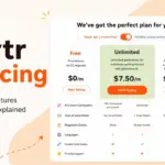Featured image for Rytr Pricing article showing Rytr plan cards, yearly pricing, feature comparison, and costs explained.