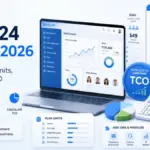 Bitrix24 Pricing 2026 guide with plan comparison, limits, add-ons, and TCO analysis.