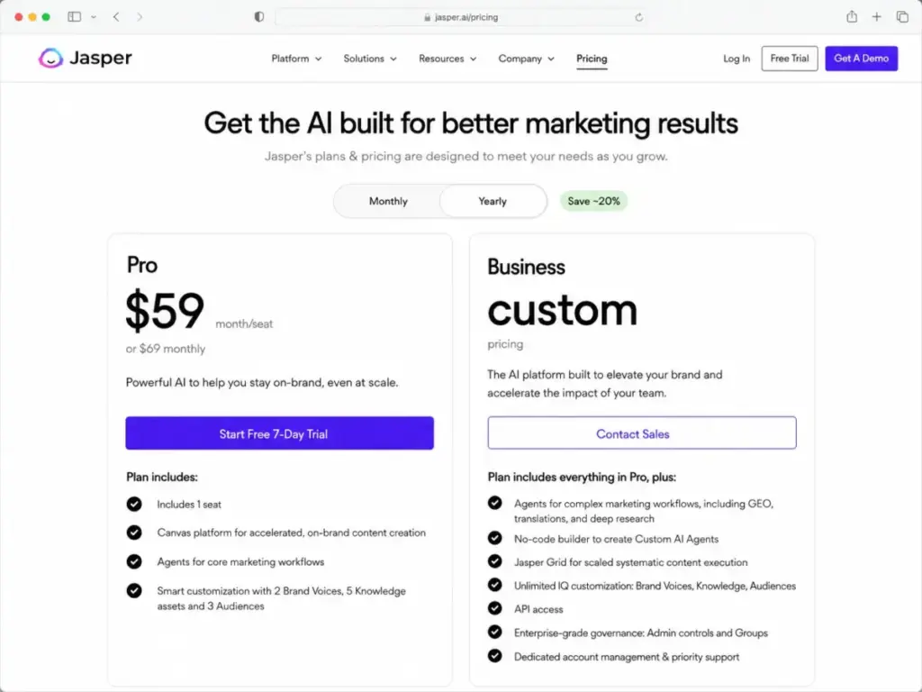 jasper-pricing-page-pro-business-cards.png