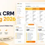 Streak CRM Pricing 2026 with plan comparison, Gmail pipeline features, and hidden fees analysis