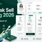 Zendesk Sell Pricing 2026 comparison with CRM dashboard and pricing plan cards